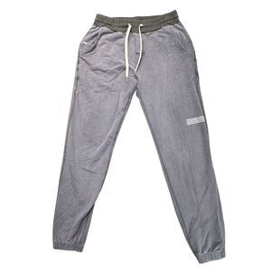 Vuori Joggers Mens Medium Blue Balboa French Terry Sweatpants Stretch Gym V406